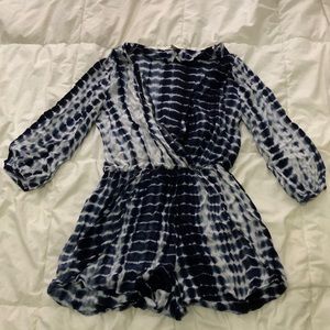 Tie dye romper
